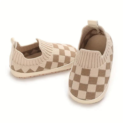 Skin & Brown Baby Booties BTS9124C